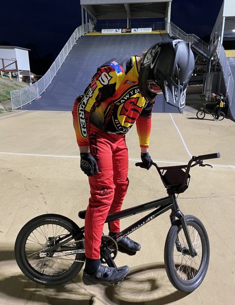 TACHYON PRO MK 2 BMX PANTS - RED/BLACK - rizenunlimited