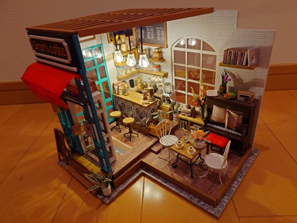 ドールハウス　ランウェイ＆ステージ DG109 コーヒー