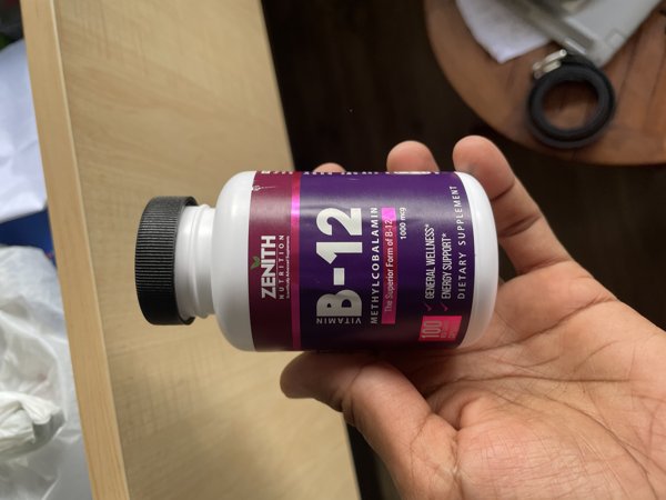 Methylcobalamin/Vitamin B12 - 100 Veg caps vitamin b12