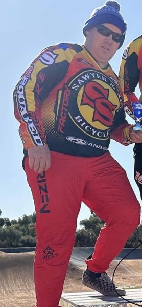TACHYON PRO MK 2 BMX PANTS - RED/BLACK - rizenunlimited